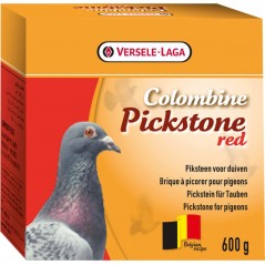 Colombine Pickstone red 600gr - Brique à picorer Rouge à 2,20 € - Versele-Laga - 412400 - Colombine