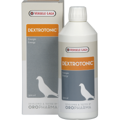 Oropharma Dextrotonic 500ml - Complément énergétique - pigeons à 22,75 € - Versele-Laga - 480514 - Oropharma