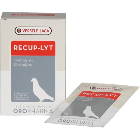 Oropharma Recup-Lyt 240gr - Mélange d'électrolytes sur une base de glucose - pigeons à 10,25 € - Versele-Laga - 460096 - Orop...