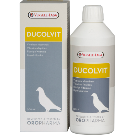 Oropharma Ducolvit 500ml - Complexe multi-vitaminé liquide - pigeons