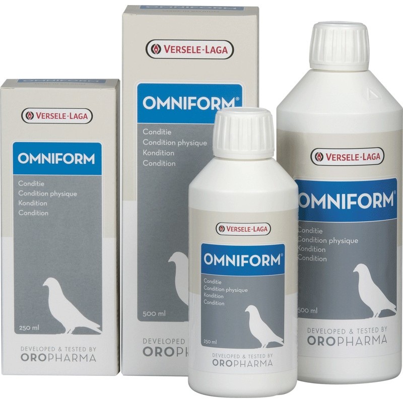 Oropharma Omniform 500ml - Mélange d'acides aminés et vitamines hydrosolubles - pigeons