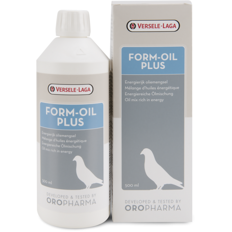 Oropharma Form-Oil Plus 500ml - Mélange énergétique de 14 huiles différentes - pigeons