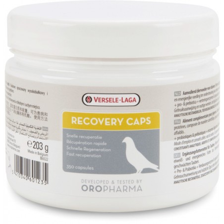 Oropharma Recovery Caps 350 capsules - Capsules de récupération - pigeons