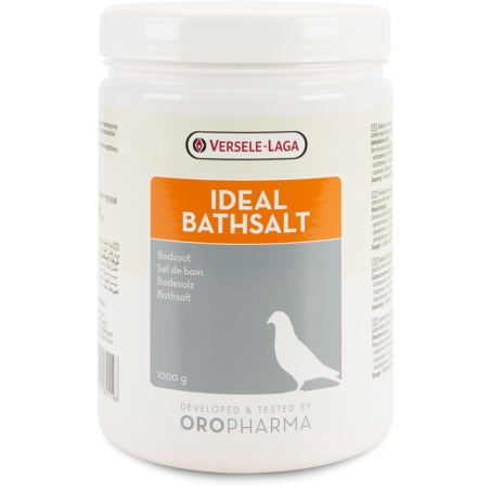 Oropharma Ideal Bathsalt 1kg - Sel de bain orange - pigeons à 10,40 € - Versele-Laga - 460119 - Oropharma