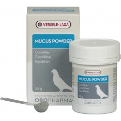 Oropharma Mucus Powder 30gr - Poudre antiglairol à base d'extraits végétaux - pigeons 460086 Versele-Laga 10,30 € Ornibird