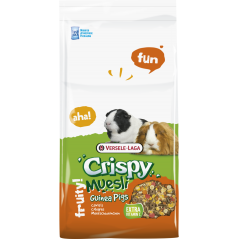 Crispy Muesli Guinea Pigs 400gr - Mélange de qualité, riche en fibres, pour cobayes à 1,45 € - Versele-Laga - 461698 - Crispy
