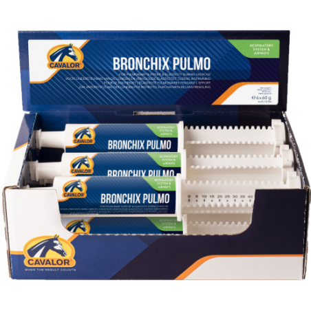 Cavalor Bronchix Pulmo 6x 60ggr - Pour soutenir les poumons et pour augmenter l'élasticité pendant l'effort