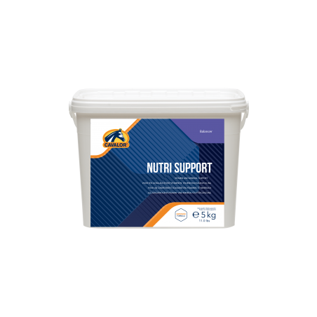 Cavalor Nutri Support 5kg - Pour un supplément équilibré de vitamines et de minéraux chez les chevaux de sport