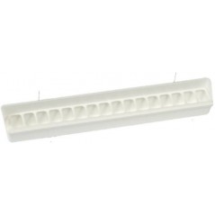 Mangeoire interne avec crochets 46,5cm Ferri - S.T.A Soluzioni à 6,00 € - S.T.A. Soluzioni - M047B - S.T.A. Soluzioni