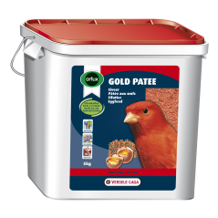 Orlux Gold Patee Canaris Rouge 5kg - Pâtée aux oeufs prête à l'emploi, soutient le rouge des canaris à 29,20 € - Versele-Laga...