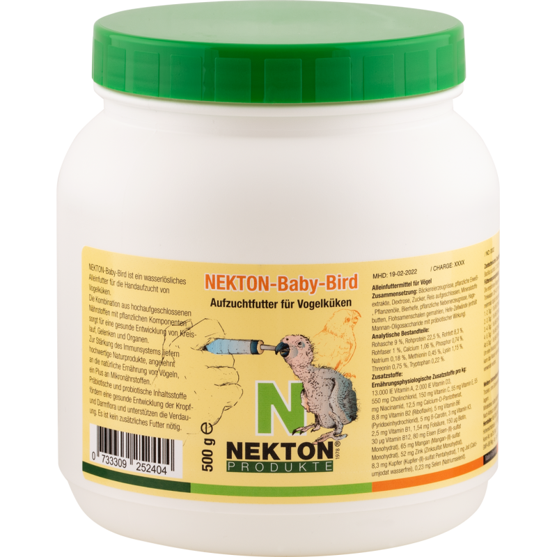 Nekton-Baby-Bird 500gr - Aliment pour le nourrissage à la main - Nekton