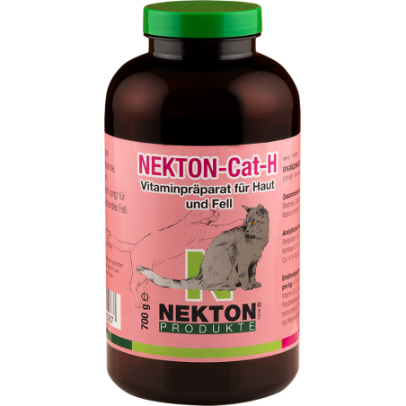 Nekton-Cat-H Supplément De Vitamines Pour Un Pelage Et Une Peau Saine 700gr - Nekton 282750 Nekton 74,95 € Ornibird