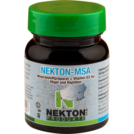 Nekton-MSA 40gr - Complément en minéraux et acides aminés - Nekton à 5,50 € - Nekton - 225035 - Nekton