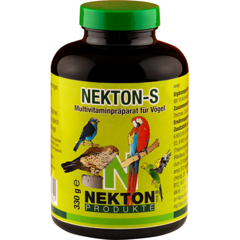 Nekton-S 330gr - Complexe multivitaminés - Nekton