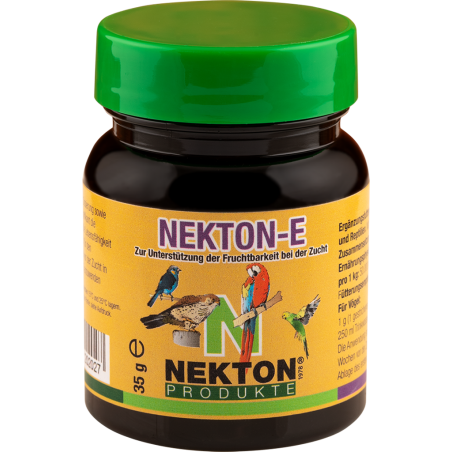 Nekton-E 35gr - Préparation à l'élevage à base de vitamine E - Nekton à 6,50 € - Nekton - 202035 - Nekton
