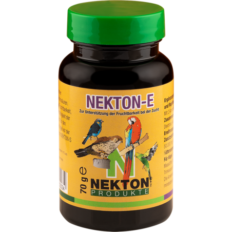 Nekton-E 70gr - Préparation à l'élevage à base de vitamine E - Nekton à 11,95 € - Nekton - 202075 - Nekton