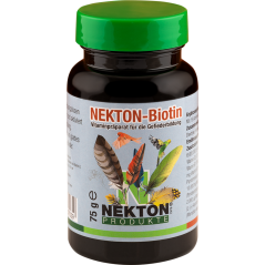 Nekton-Biotin 75gr - Préparation à base de vitamines pour la pousse des plumes - Nekton à 15,95 € - Nekton - 207075 - Nekton