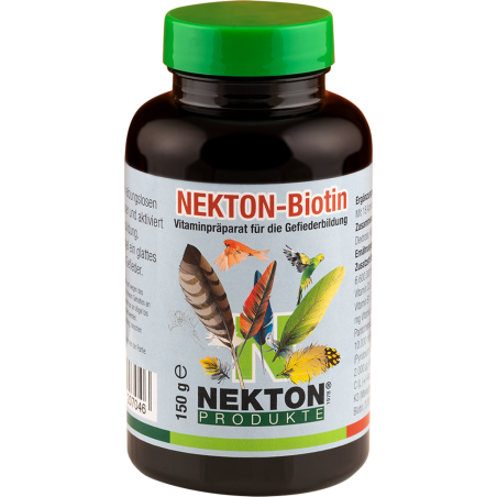Nekton-Biotin 150gr - Préparation à base de vitamines pour la pousse des plumes - Nekton