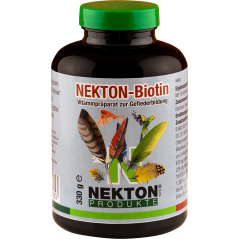 Nekton-Biotin 330gr - Préparation à base de vitamines pour la pousse des plumes - Nekton à 39,95 € - Nekton - 207375 - Nekton