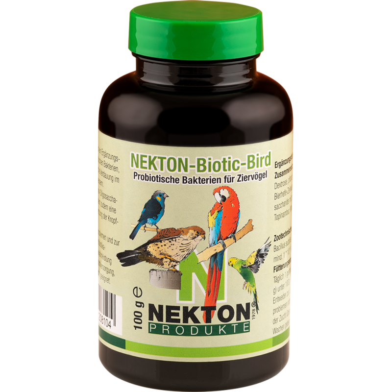 Nekton-Biotic-Bird 100gr - Supplément de probiotiques pour oiseaux - Nekton