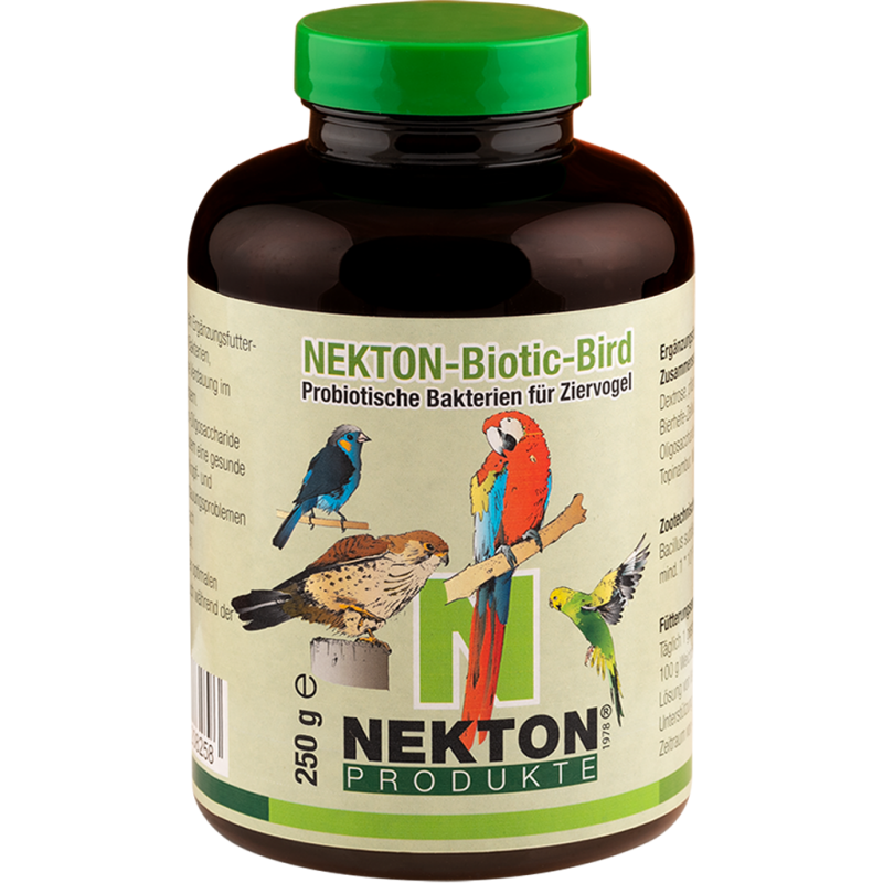 Nekton-Biotic-Bird 250gr - Supplément de probiotiques pour oiseaux - Nekton