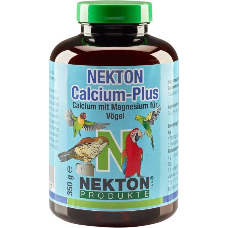 Nekton-Calcium Plus 330gr - Avec magnésium et vitamine B - Nekton