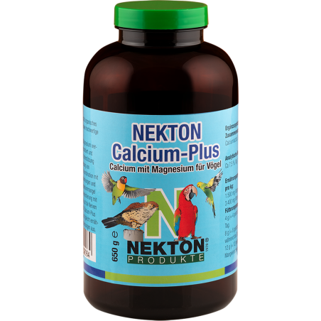 Nekton-Calcium Plus 650gr - Avec magnésium et vitamine B - Nekton 209700 Nekton 36,95 € Ornibird