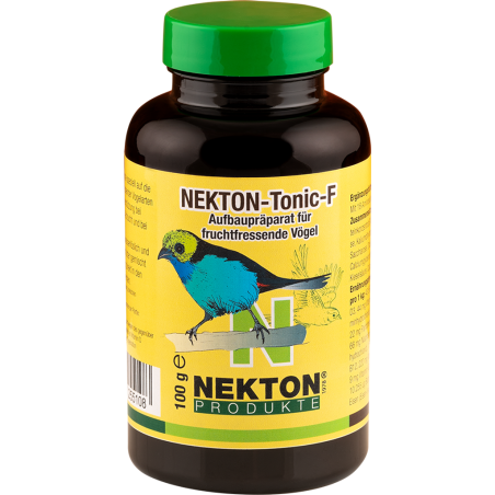 Nekton-Tonic-F 100gr - Préparation à la croissance des frugivores - Nekton à 9,50 € - Nekton - 255100 - Nekton