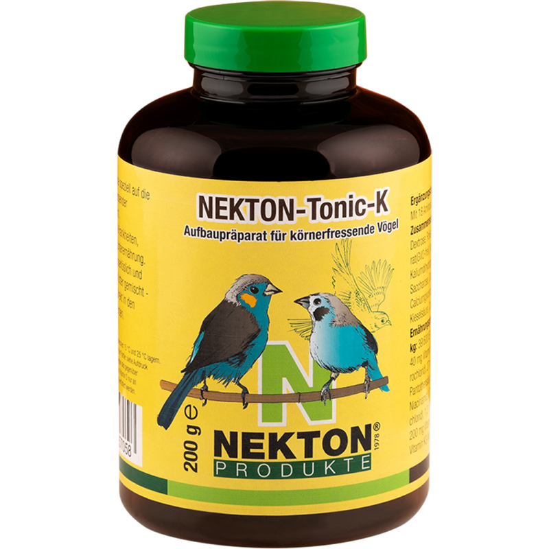 Nekton-Tonic-K 200gr - Préparation de croissance pour granivores - Nekton