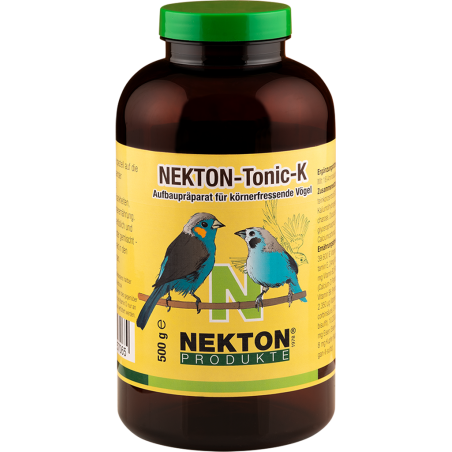 Nekton-Tonic-K 500gr - Préparation de croissance pour granivores - Nekton à 35,95 € - Nekton - 257500 - Nekton
