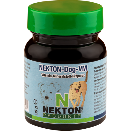 Nekton-Dog-VM 30gr - Supplément de vitamines et minéraux pour chiens - Nekton à 5,95 € - Nekton - 277035 - Autres, vitamines ...