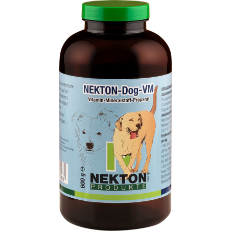 Nekton-Dog-VM 600gr - Supplément de vitamines et minéraux pour chiens - Nekton à 49,95 € - Nekton - 277750 - Autres, vitamine...