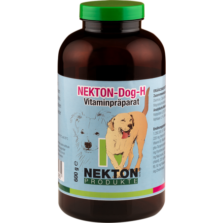 Nekton-Dog-H 600gr - Supplément De Vitamines Pour Le Pelage Et La Peau - Nekton à 49,95 € - Nekton - 273700 - Autres, vitamin...