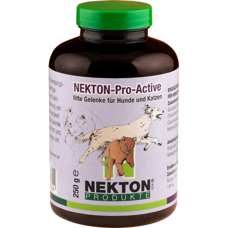 Nekton-Pro-Active 250gr - Un Soutien Pour L’Appareil Locomoteur Des Chiens Et Des Chats - Nekton à 42,50 € - Nekton - 293250 ...