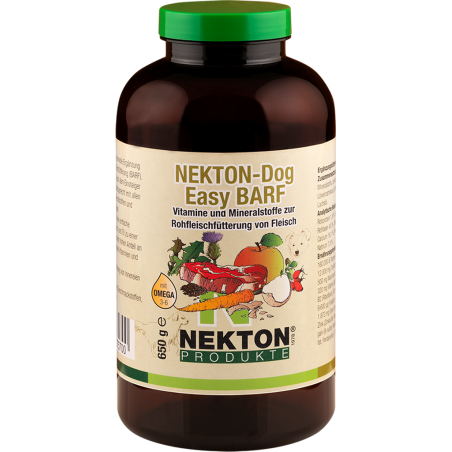 Nekton-Dog Easy-BARF 650gr - Préparation A Base De Substances Vitales Naturelles - Nekton à 23,95 € - Nekton - 275700 - Autre...