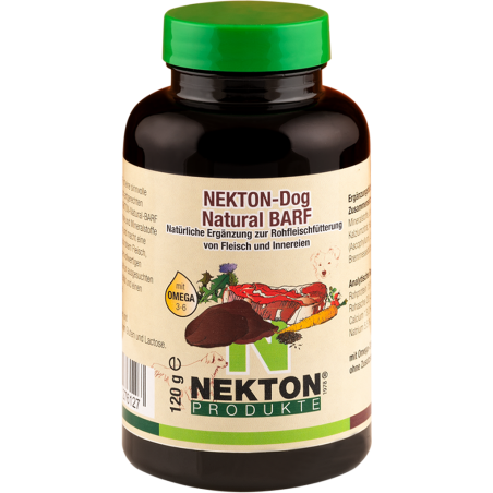 Nekton-Dog Natural-BARF 120gr - Nutriments Naturels Pour L'Alimentation Crue - Nekton à 11,50 € - Nekton - 276120 - Autres, v...
