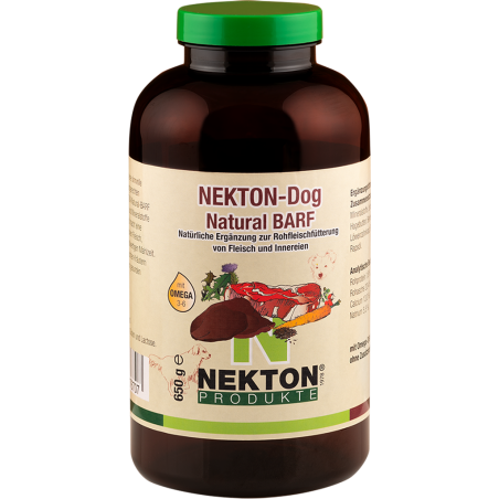 Nekton-Dog Natural-BARF 650gr - Nutriments Naturels Pour L'Alimentation Crue - Nekton à 24,50 € - Nekton - 276700 - Autres, v...