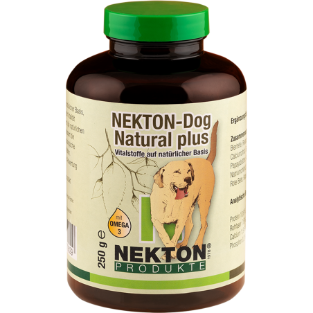 Nekton-Dog Natural-Plus 250gr - Préparation A Base De Substances Vitales Naturelles - Nekton à 21,95 € - Nekton - 279250 - Au...