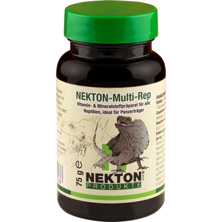 Nekton-Multi-Rep 75gr - Complexe vitaminés pour reptiles - Nekton à 8,95 € - Nekton - 220075 - Soins