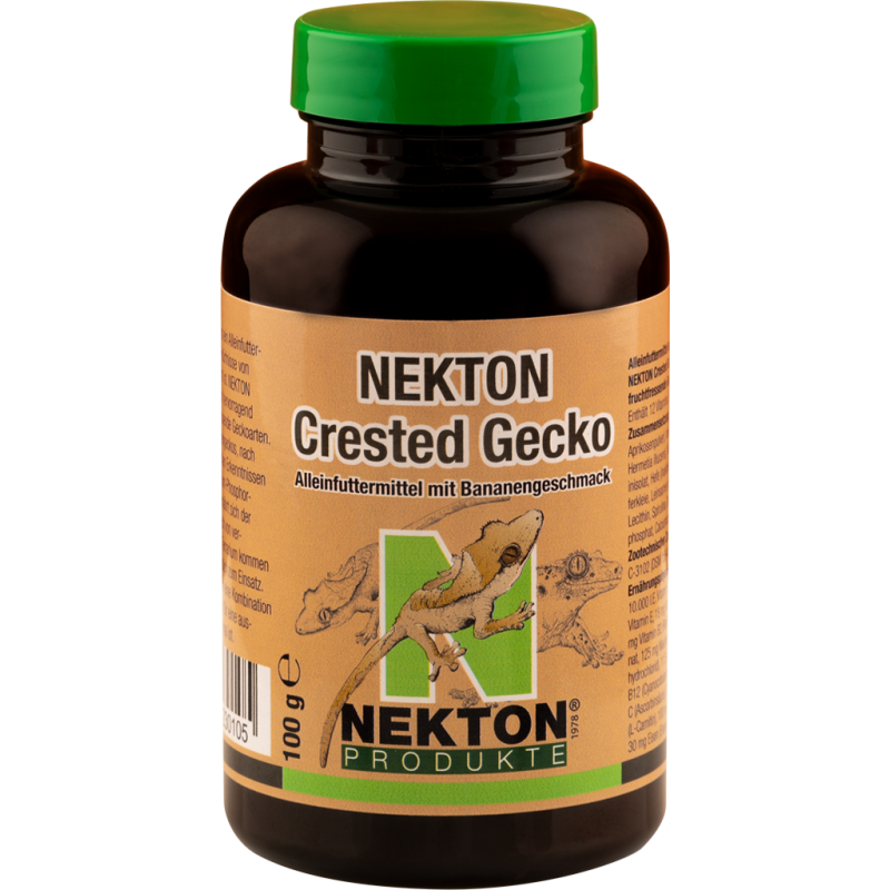 Nekton-Crested-Gecko 100gr - Aliment Complet Saveur Banane - Nekton