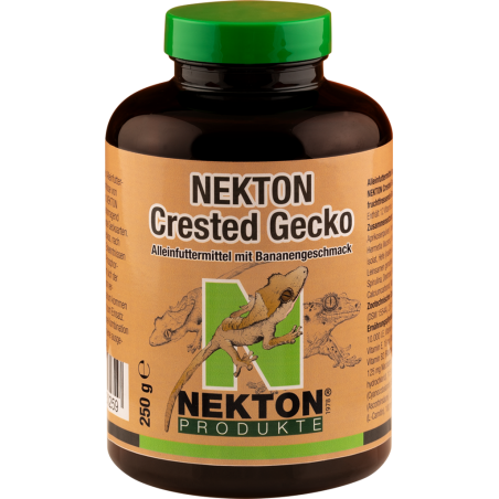 Nekton-Crested-Gecko 250gr - Aliment Complet Saveur Banane - Nekton à 25,95 € - Nekton - 230250 - Autres Animaux
