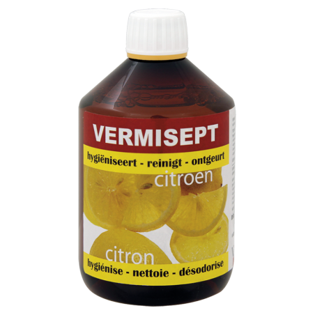 Vermisept Citron 500ml - Beaphar à 9,30 € - Beaphar - 21696 - Nettoyage