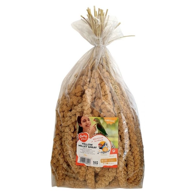 Millet en Grappes Jaune 1kg - Duvo+