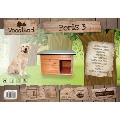 Woodland Niche pour chien Boris Classic 113x75x89cm - Duvo+ à 365,00 € - Duvo + - 780/050 - Niches