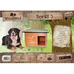 Woodland Niche pour chien Boris Classic 163x106x116cm - Duvo+ à 595,00 € - Duvo + - 780/070 - Niches