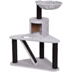 Griffoir Axelle Gris/Noir 60x60x95,5cm - Duvo+ à 89,95 € - Duvo + - 12172A - Arbre à chat & griffoir