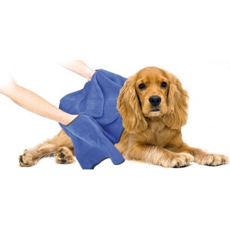 Serviette de Bain pour chien microfibre 40x60cm - Duvo+ 311165 Duvo + 12,45 € Ornibird