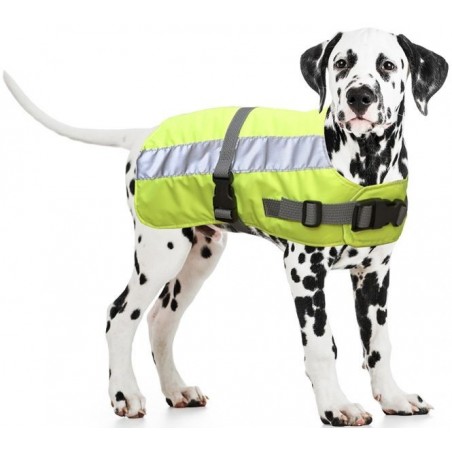 Flectacoat Manteau pour chien Jaune 75cm - Duvo+ à 50,95 € - Duvo + - 4195711 - Sécurité et réfléchissant