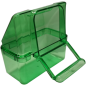 Bird feeder cage Italian green 7x4x8cm