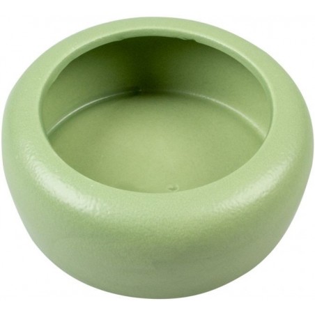 Mangeoire Stone Verdure Vert 180ml-10cm - Duvo+ à 3,95 € - Duvo + - 12002 - Mangeoires